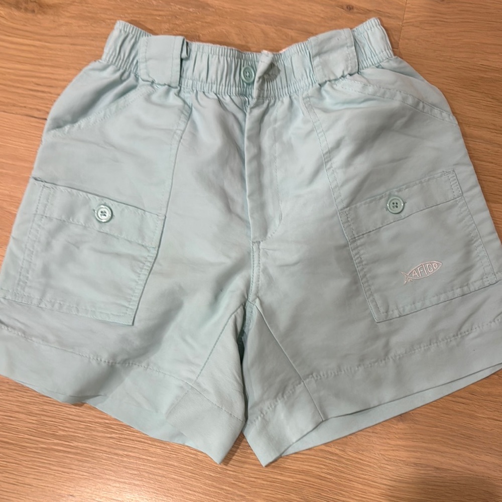 Men's Light Green Cargo Shorts